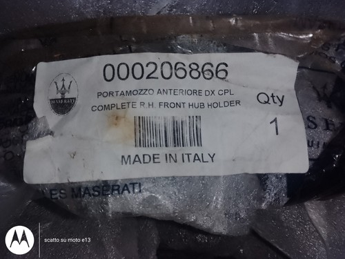 Maserati quattroruote ricambi - maserati,