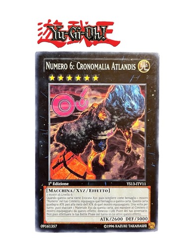 Numero cronomalia atlandis - 6,
