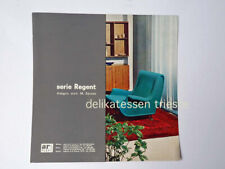 ARFLEX REGENT poltrona divano Zanuso BROCHURE vintage