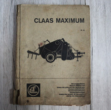 Original Claas Ersatzteilliste