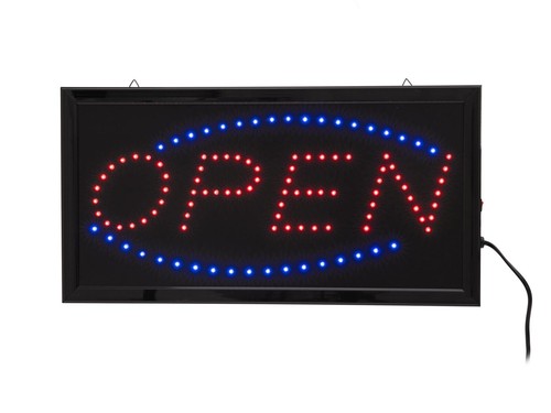 Cartello led aperto eurolite - led,