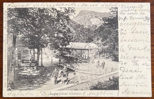 Cartolina epoca recoaro - cartolina, d'
