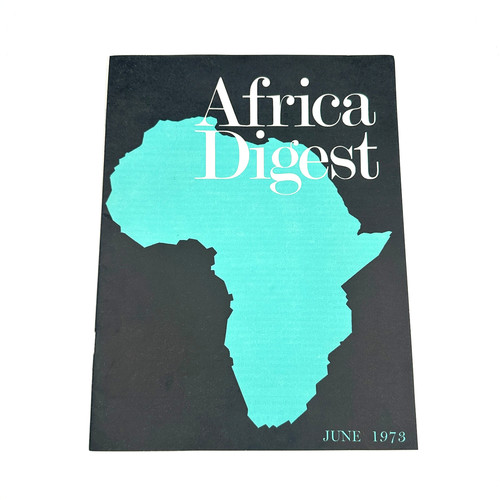 Africa digest june 1973 - africa,