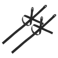  4 pezzi di sci e canna da