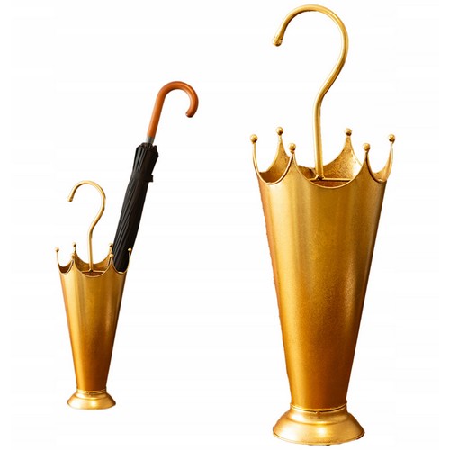 Portaombrelli oro metallo - oro, in
