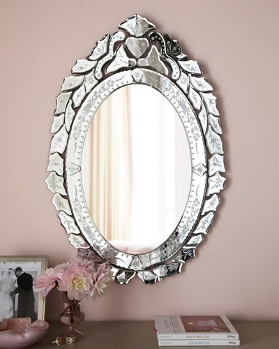 Specchio ovale ernhart stile - specchio,