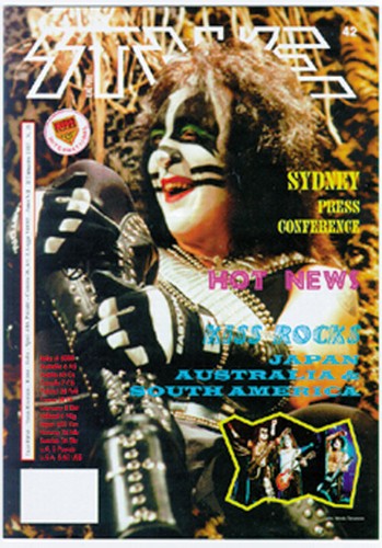 Kiss magazine fanzine - magazine, /