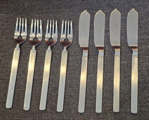 Set posate inox vintage - 8,