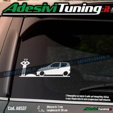 Adesivo Dosso Fiat Seicento 600 Sticker Decal Tuning