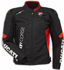 DUCATI GIACCA PELLE UOMO NERO