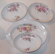 DECORATIVE FLORAL POTTERY