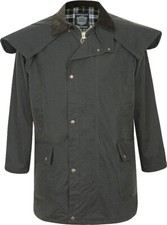 Giacca in cera impermeabile