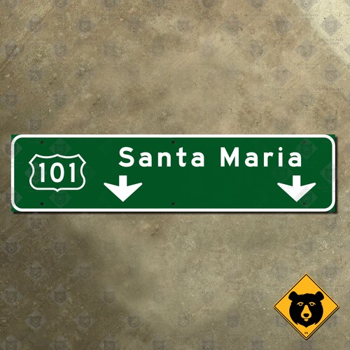 California route 101 santa - us,