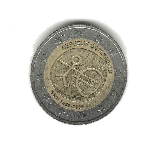 Moneta euro wwu 1999 - da,