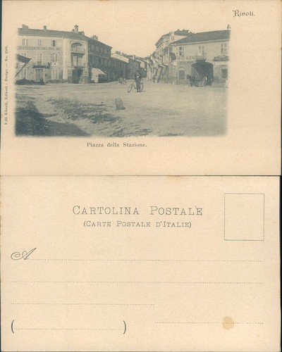 Rivoli piazza stazione animata - piazza,