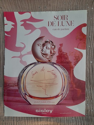 Publicité papier parfum - publicité,