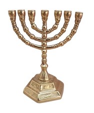 Portacandele Menorah Tempio di