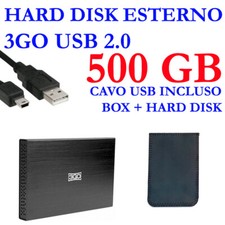 HDD HARD DISK ESTERNO 500GB