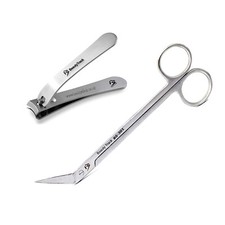 Forbici per unghie punta Kelly - Clippers manico extra lungo portata pedicure chiropodia UK