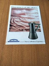 1993 CAFFETTIERA ACCADEMIA LAGOSTINA ITAL DESIGN ETTORE SOTTSASS VINTAGE AD PUB