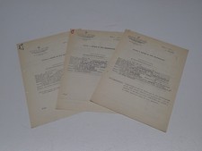 NSU RO 80-110 SC-TT 67 CERTIFICATI DI OMOLOGAZIONE ORIGINALI TUTTI DIVERSI (27)