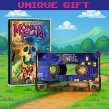 Monkey Island Cassette Soundtrack – Retro Game OST, Nostalgic Gift