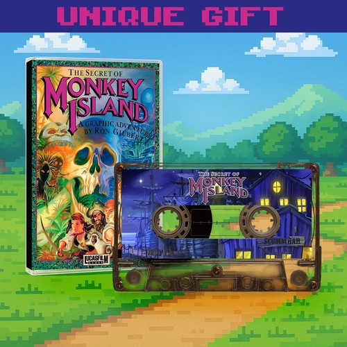 Monkey island cassette - monkey,