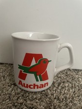 Vintage Auchan Retailer Mug