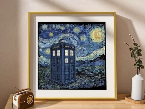 Doctor who tardis - who, diamond