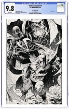 Batman Spawn 1N Lee B&W Virgin