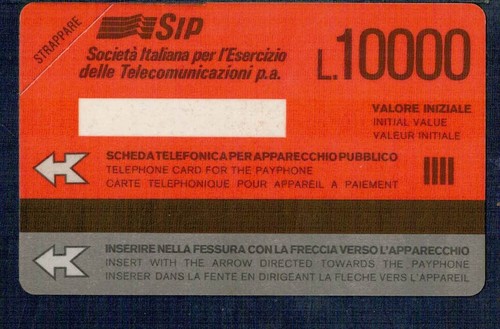 Gian scheda telefonica - scheda,