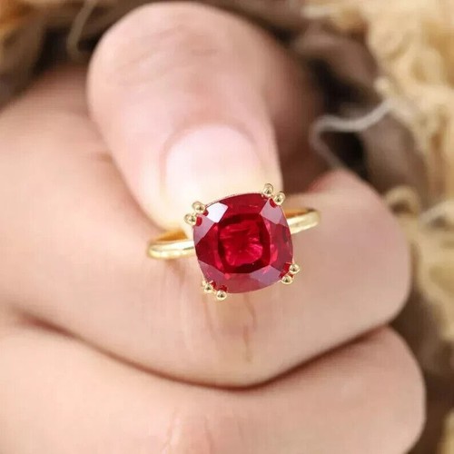 Anello solitario fatto mano - solitario,
