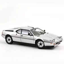 BMW M1 argento 1980 1:18 Norev