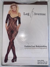 Body in pizzo alla moda Leg