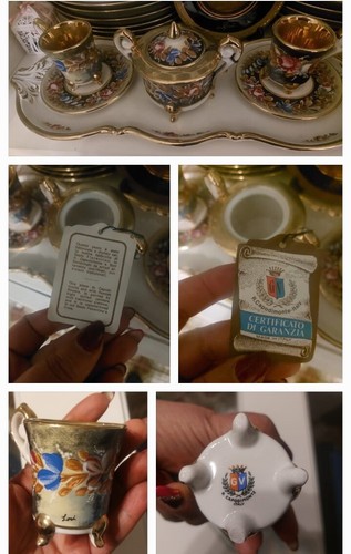 Servizio caffè ceramica - caffè,