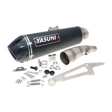 Impianto di Scarico Yasuni Scooter 4 Black Edition Carbon per Honda SH i 300cc 2007