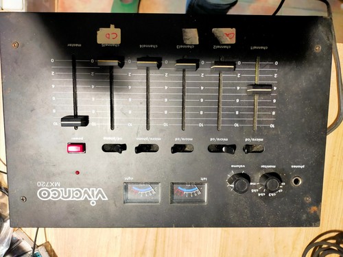 Mixer vivanco 720 stéréo - mx,