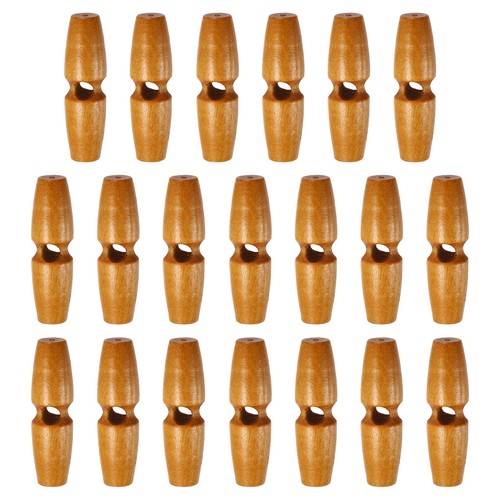 Bottoni legno 40mm con - legno,