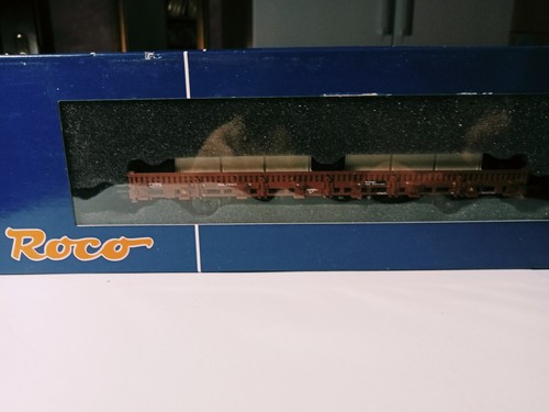 Roco 66014 carro pianale - roco, 66014.b.