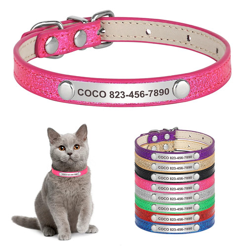 Collare cane pelle - , pu