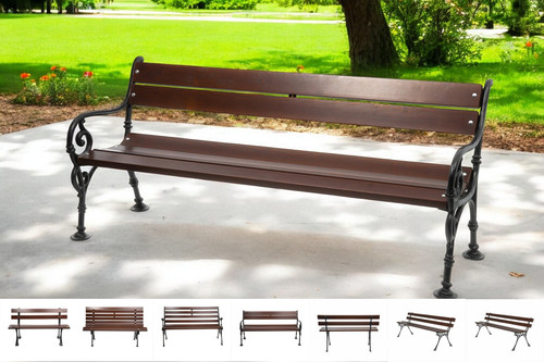 Panchina panca giardino base - panca,