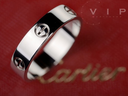 Anello cartier love oro bianco - love,