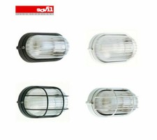 Plafoniera Ovale Muro da Esterno Lampada Parete Gabbia Illuminazione Luce Sovil