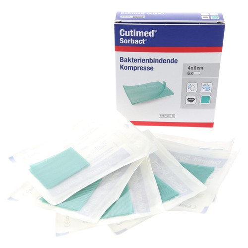 Impacchi cutimed sorbact 4x6cm - impacchi,