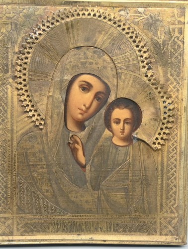 Antica icona russa - antica,