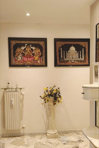 Coppia quadri batik - pittura, su