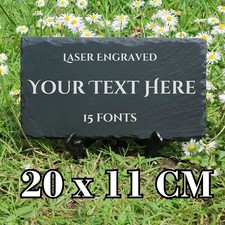 Targa ardesia personalizzata