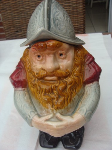 Pichet barbotine soldat saint - barbotine,