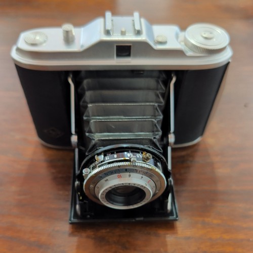 Fotocamera vintage soffietto - vintage,