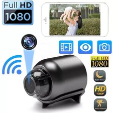 Mini Telecamera Wifi HD 1080P Videocamera Sicurezza Domestica + Visione Notturna Micro Smart Cam